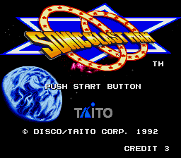 Sonic Blast Man (Japan) Title Screen